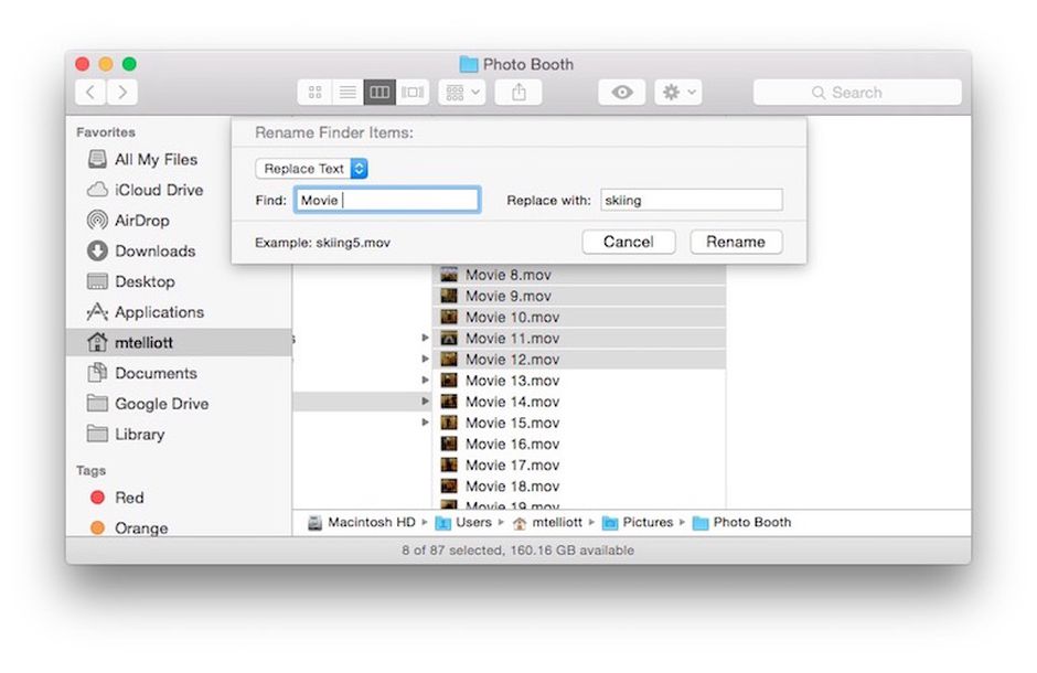 Mac finder alternative apps tagging favorites list